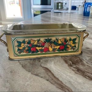 Vintage teleflora Pyrex 213